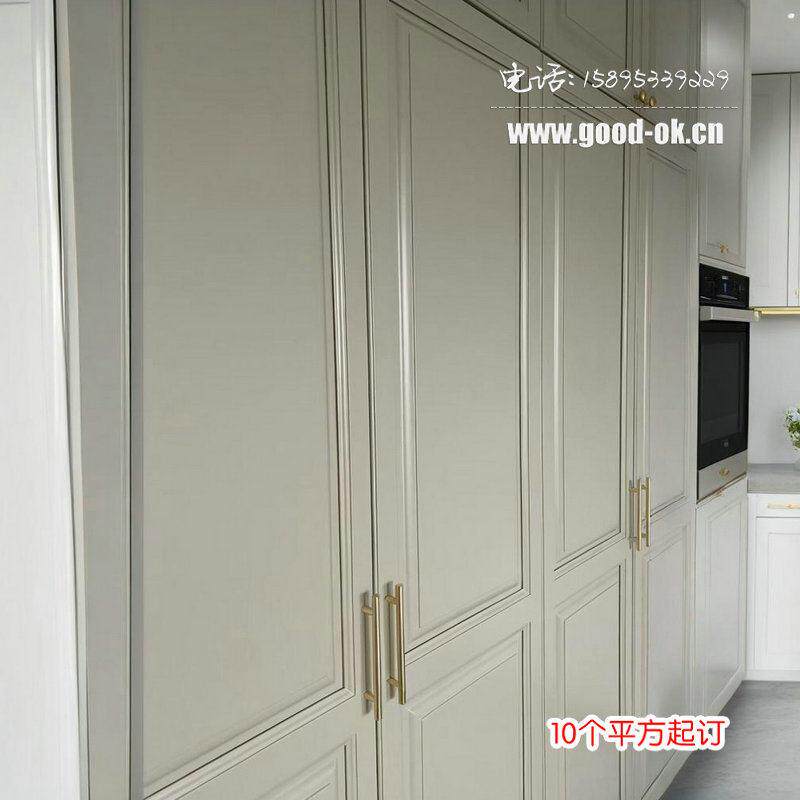 橡胶木实木烤漆柜门定制衣柜门鞋柜门橱柜门板定做抽屉面全屋定制