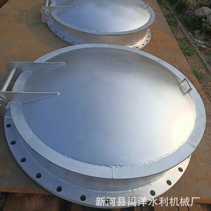 实体厂家铝合金拍门水利工程渠道沟渠侧翻拍门圆形拍门河道拍门