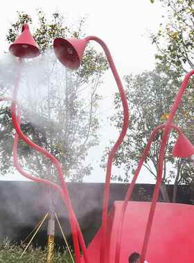 户外网红水雾雾隧门雕塑雾森灯OSN光观灯时空道幻彩景景观造园林