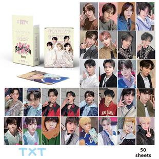 Tomorrow X Together镭射小卡TXT崔秀彬崔连准专辑小卡LOMO卡50张