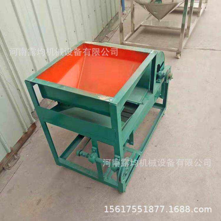 小型小麦双层振动筛 谷物茶叶除尘风选机多功能粮食振动筛