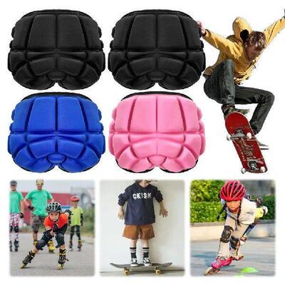 Kids 3D Protection Butt Pad Skating Hip Pad Adjustable