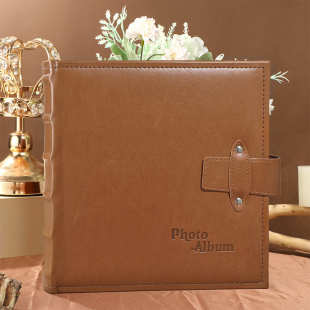 插页寸大相册album6塑影集厂家制作广寸过6精装 皮质美复古