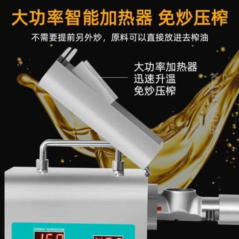 油炸自动机械#食用油设备烹农产品炸油压油智能新型机器小型芝麻