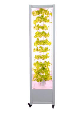 家庭智能立柱式水雾栽培种植柜种菜机水培雾培无土栽培种植设备