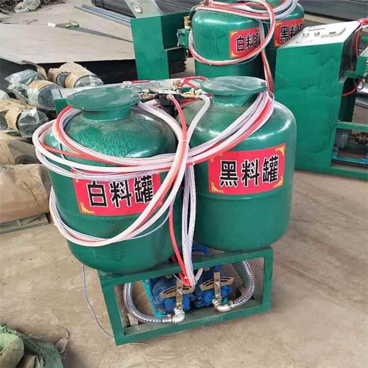 冷库发泡 聚氨酯外墙小型发泡剂黑白料保温喷涂机发