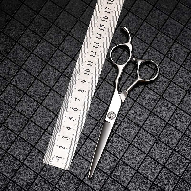 专业理发美发剪刀440C打薄剪5.5寸平剪牙剪发型师柳叶滑剪打薄套