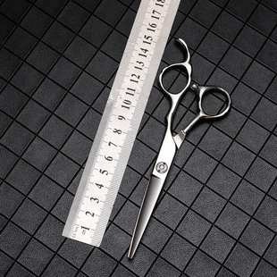 专业理发美发剪刀440C打薄剪5.5寸平剪牙剪发型师柳叶滑剪打薄套