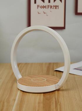 新10W无线充智能台灯床头桌面触摸感应小夜灯可折叠无线感应充电