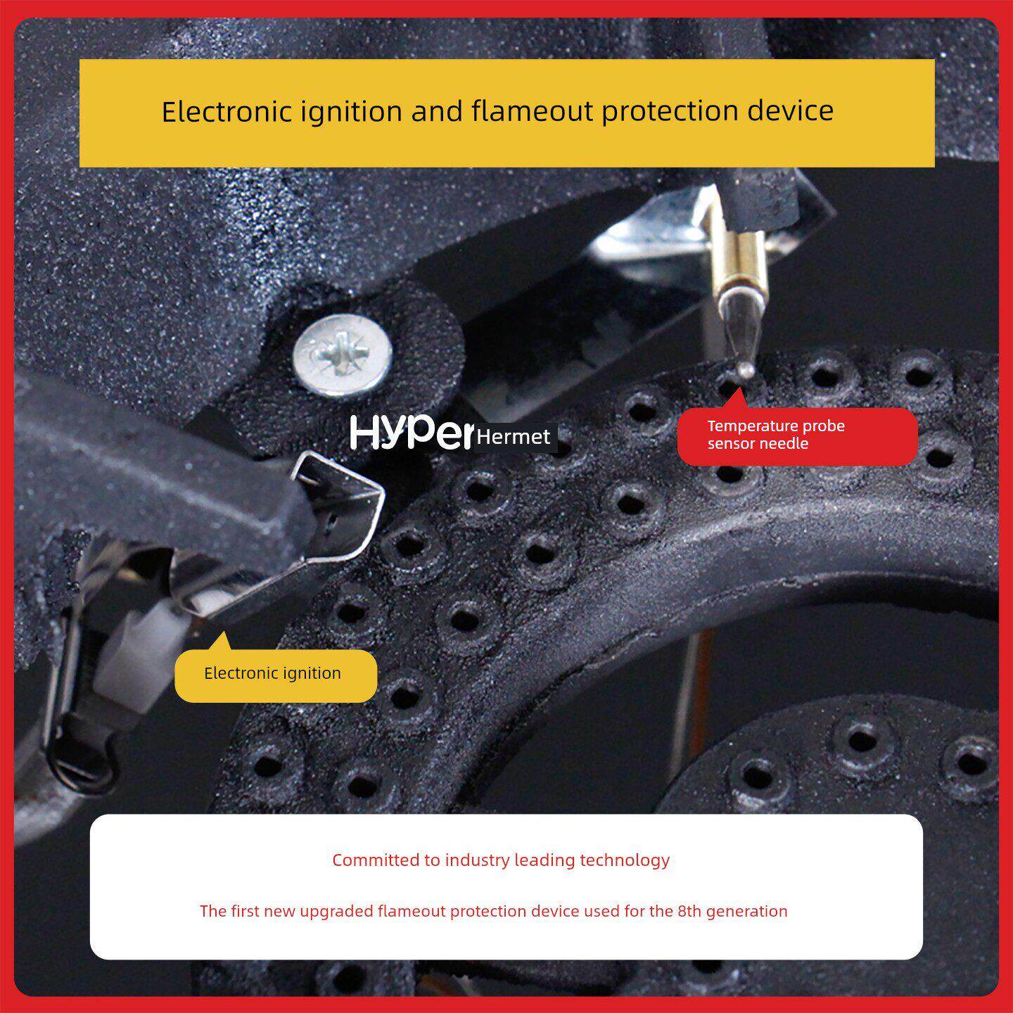 商用不锈钢煲仔炉带熄火保护电子打火四六八眼节能燃气米线砂锅灶