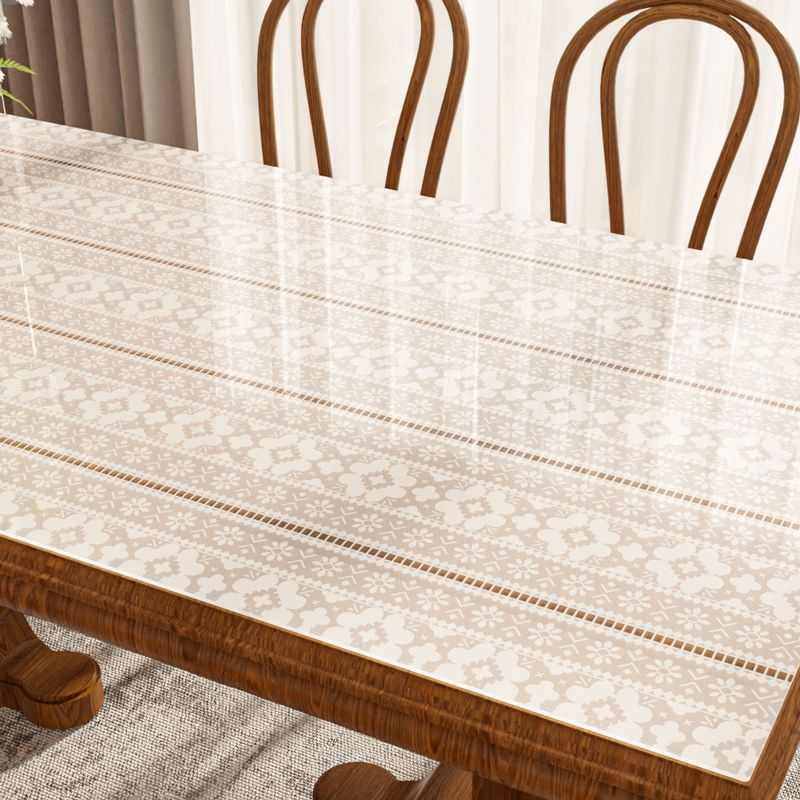 印花蕾丝软玻璃餐桌垫透明免洗防水防油PVC茶几桌布台布桌面垫子,居家布艺,椅套/椅垫,淘宝优惠券,粉丝福利购,淘宝优惠卷