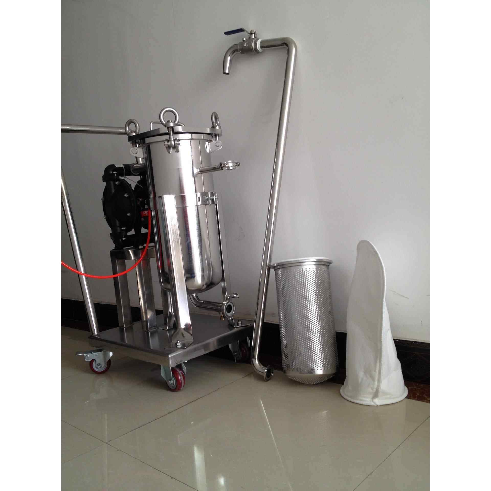 180*450MM 防伪材料上胶涂布专用不锈钢1号机小推车胶水过滤器