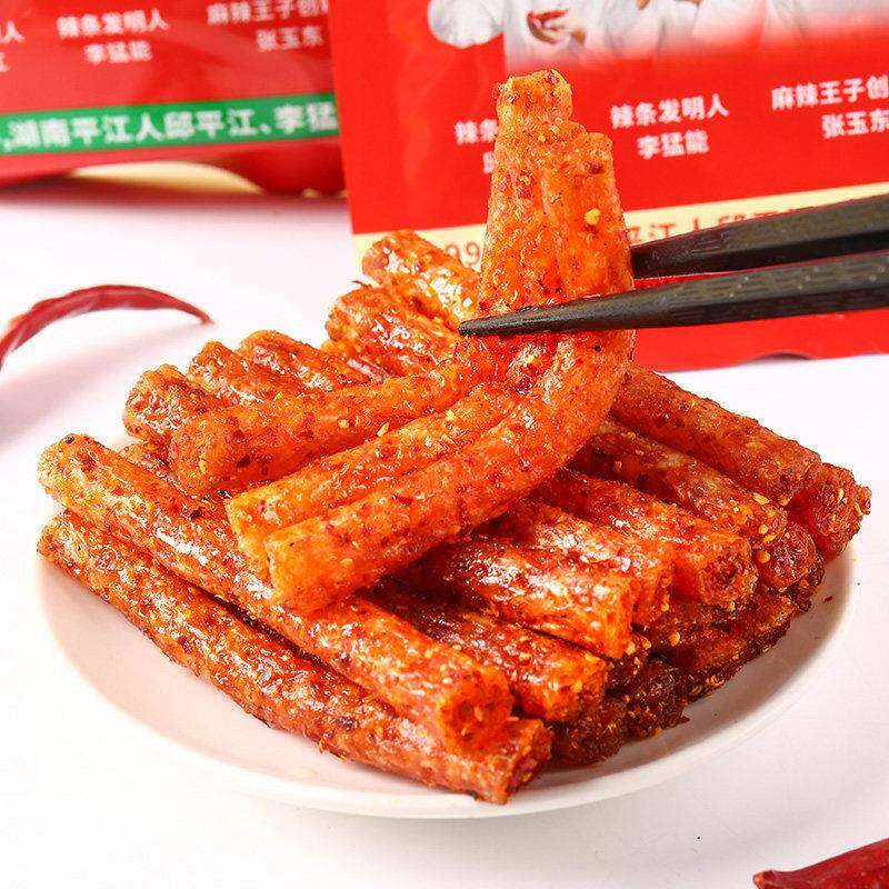 现货麻辣王子辣条湖南特产麻辣面筋儿时怀旧零食独立包装宿舍追剧
