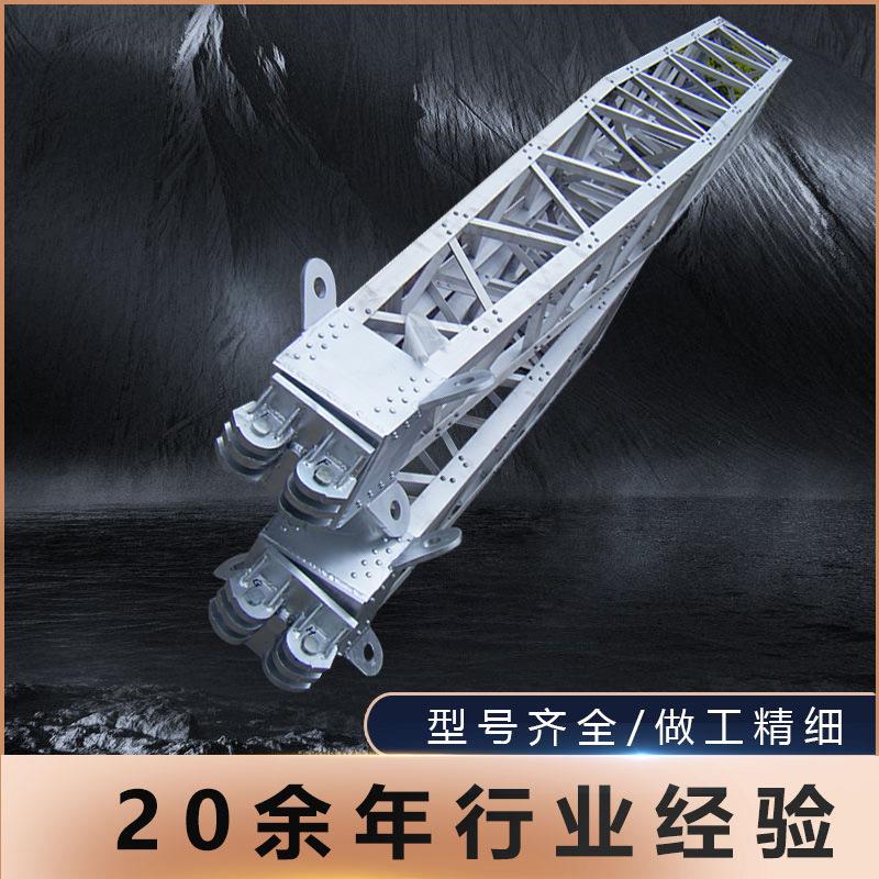 铝合金抱杆电力施工人字型组塔框架式配电柜内悬锰钢管式临时支架