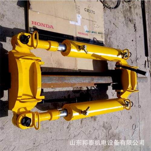 YLS-1000轨道拉伸机 铁路钢轨处理设备液压泵站 100t铁道拉轨机