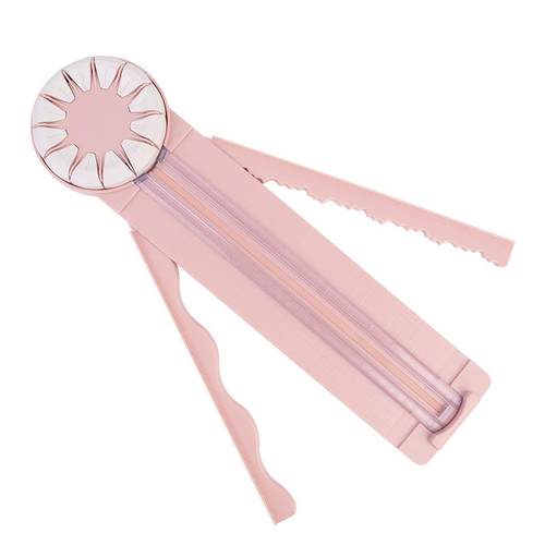 多功能十二合一裁纸器虚线直线波浪线裁纸刀压折痕手账裁纸机