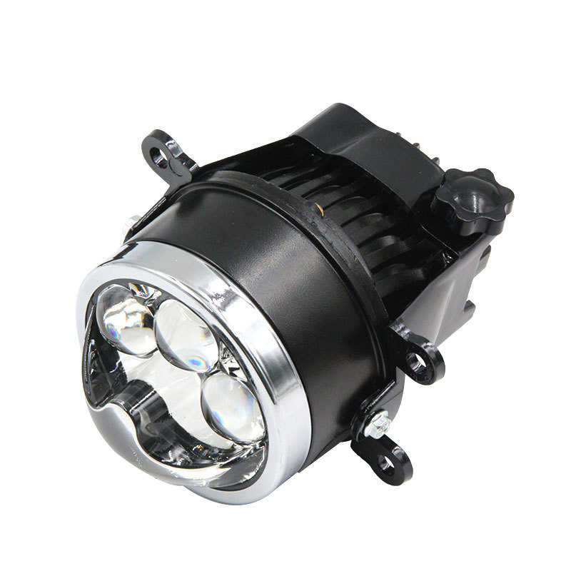 灯光雾激光专用专车0通用新款w33三雾灯汽车led直射透镜.双