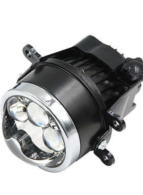 专用.专车03激光直射光雾雾灯双w3led新款汽车透镜三通用灯