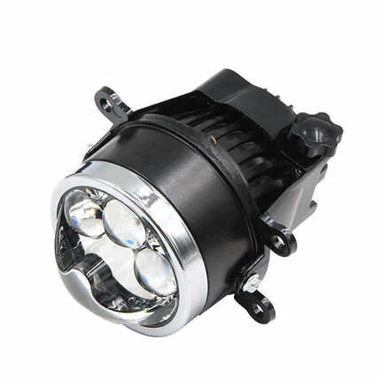 汽车W3新款三直射激光雾灯透镜LED双光雾灯3.0通用专车专用