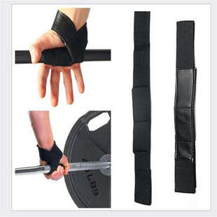 运动助力带握力带健 滑加厚护腕 美健身拉力借力带单杠哑铃加压防