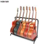 组7吉他展MCN架民谣古典七展示架头贝示斯电木吉他配件直销排架