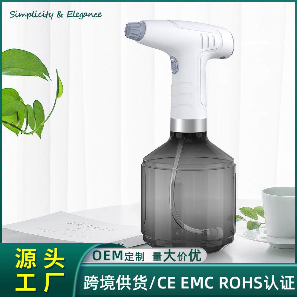 电动喷壶消毒机喷雾枪酒精喷雾器手持家用浇花壶自动喷水壶洒水壶