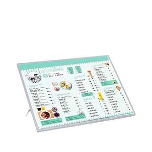 桌面吧台式超薄灯箱 价目表灯箱 点餐灯箱 饮品奶茶店菜单展示牌