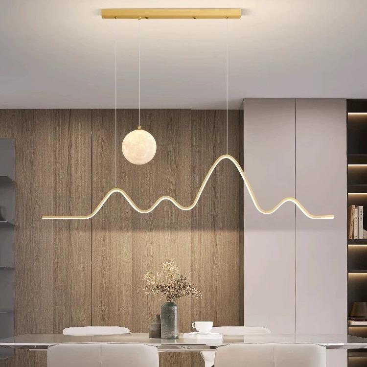 餐厅客厅吧台办公条灯室现长代简约大饰气中山吸顶灯全22屋灯具