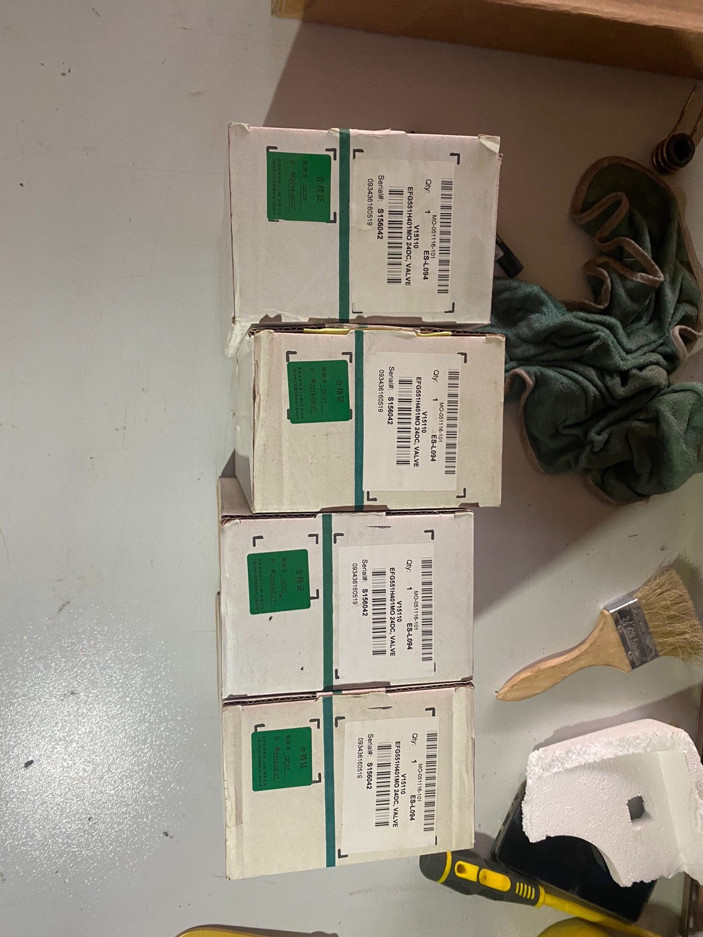 asco电磁阀4个，v15110