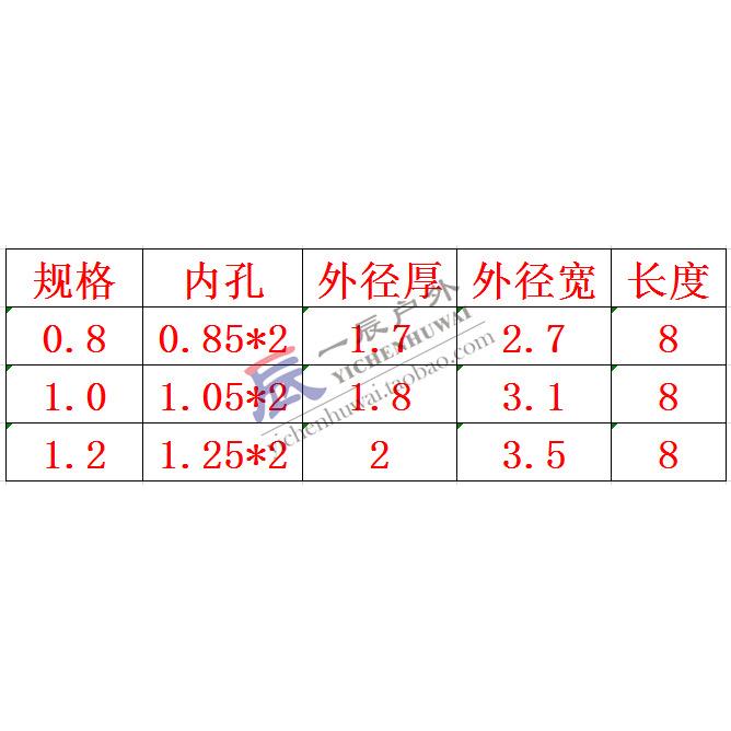 双铜管海钓船钓线组配件线夹穿线管钓组天平配件铝管铝夹
