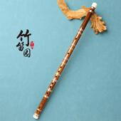 正品 民乐器初笛学考级练习苦竹横笛大学生演奏古族 风竹笛园飞雪款