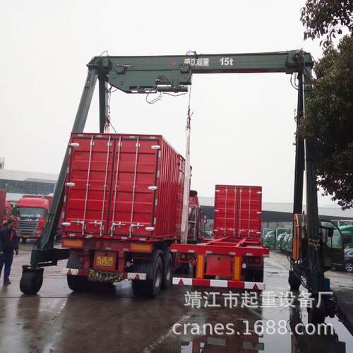 电动行走集装箱龙门吊移动式轮胎吊效装卸20t40t60t120t
