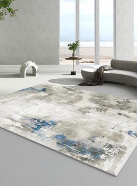 高档轻奢高级灰色圈沙绒毯客厅现发代简约茶几垫卧室地地毯家用大