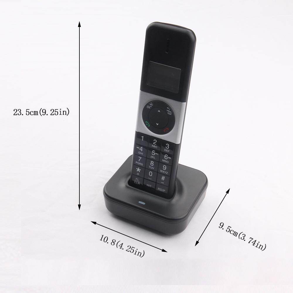 工厂直销D20电02家用商务数办公手持电话机低辐字无绳话D2002机现