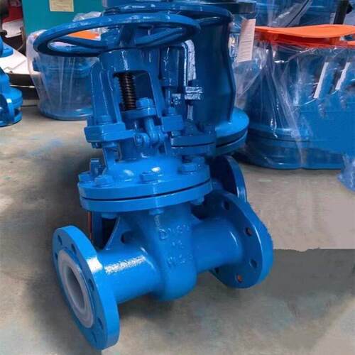 Z41F46-16CDN25铸钢法兰直通式闸阀内衬四氟闸阀