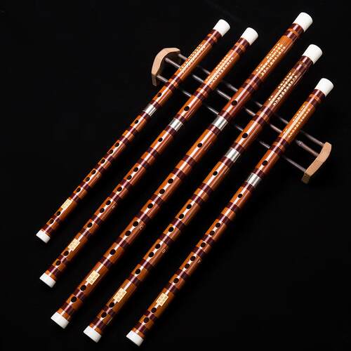新款董入雪笛子883专业初学华成人苦竹笛乐器精8制门演奏e横笛g调
