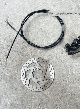 两轮小哈雷电动车原装配件 刹车片刹车总成刹车泵前后刹车皮碟刹