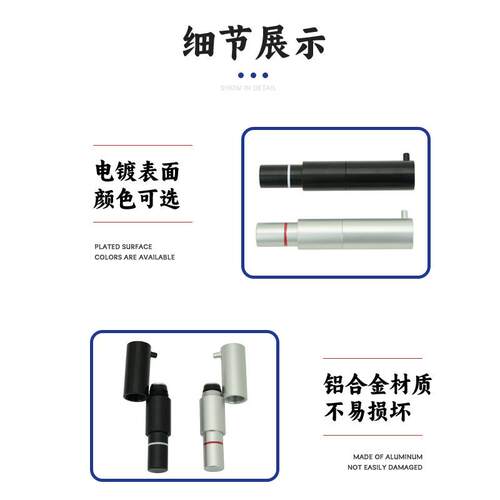 手泵吸盘铝合金泵体配件 3寸/4.5寸/6寸/7寸车载打气泵整平灯工具