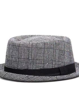 样板房间衣帽间男士帽子爵士帽展厅摆件衣柜陈列礼帽道具饰品软装