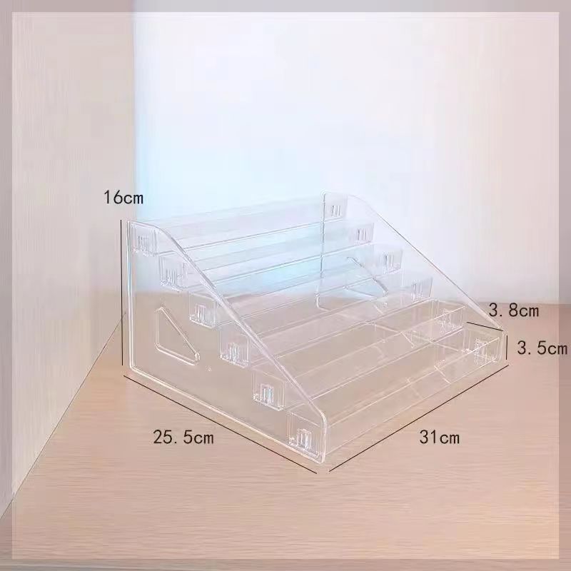 化妆品指甲油透明收纳收纳展示桶