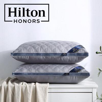 2 Pack Firm Support Bed Pillows for Back and Side Sleepers