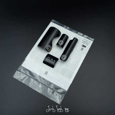 小布折叠自行车配件后叉保护贴新车必贴漆面五通防刮犀牛皮铝合金