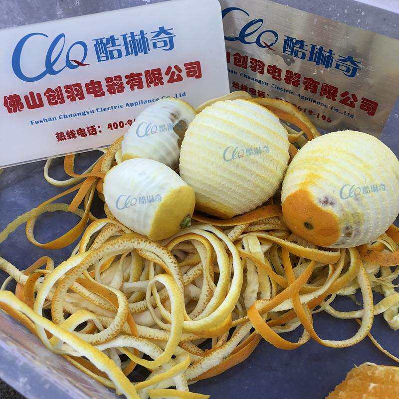 n新鲜柠檬削皮机削 能商用鲜锈橙皮ANG机 多功快速橙子削皮机不钢