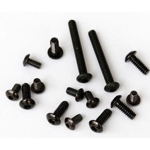 高强度12.9发2级ISO738DNI0圆头内六角螺丝黑YFS2M8X1 1.5牙