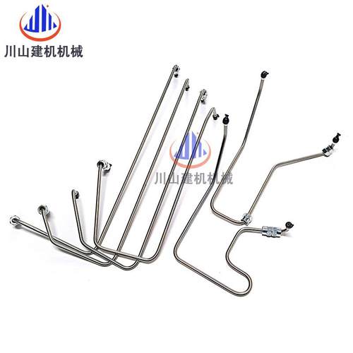 压/挖机配件E200B320/320B/管320C高油S6K不带中冷MUU柴油泵油管