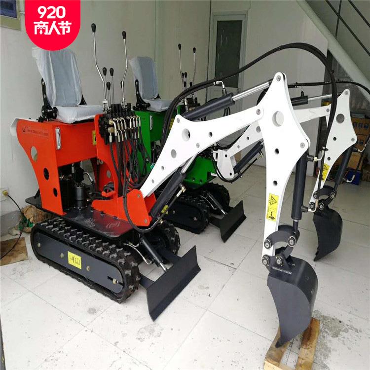 农用小挖机 微型迷你挖掘机 小型工程小挖机挖土机钩机挖沙