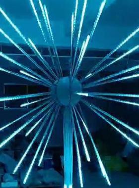 LED礼PRB球礼花树节园日亮化花公广场休闲场所绿色烟花