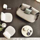 户外沙发组合休闲露台庭院别墅花园阳台藤椅室外双人藤编沙发家具