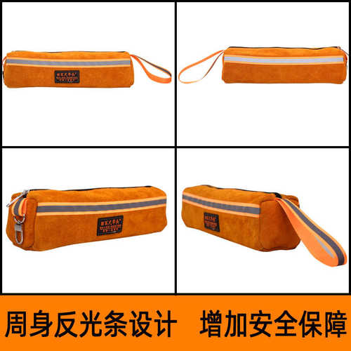 工具包加厚牛皮安装维修水电暖五金收纳工具袋电商工具包手提