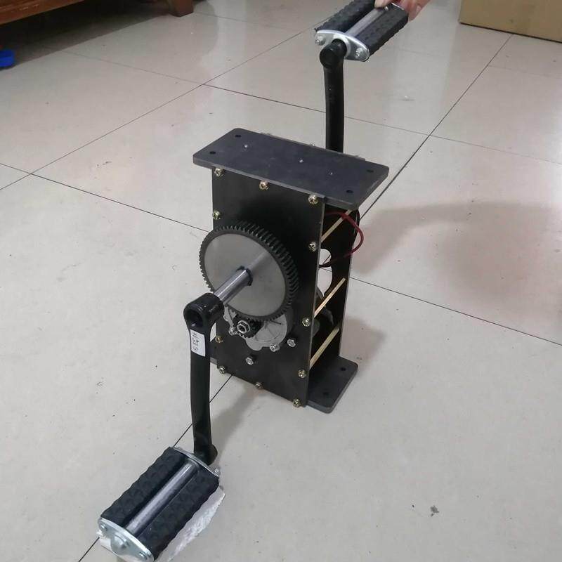 脚踏发电机12V24V36伏350W600瓦永磁直流大功率电池充电箱